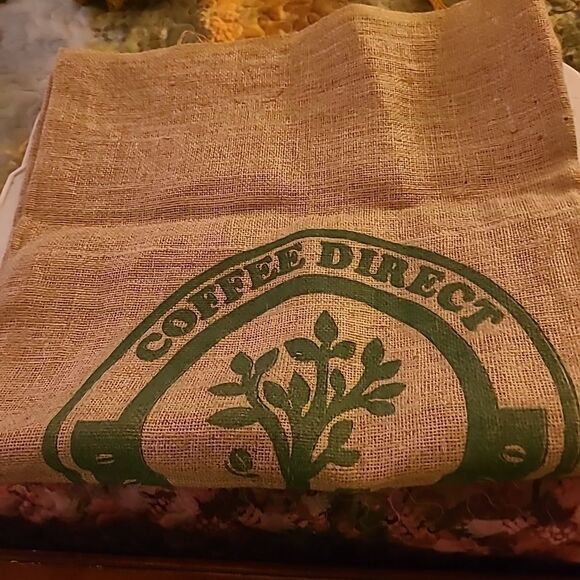 Coffee Direct Burlap Bag - Picture 1 of 6